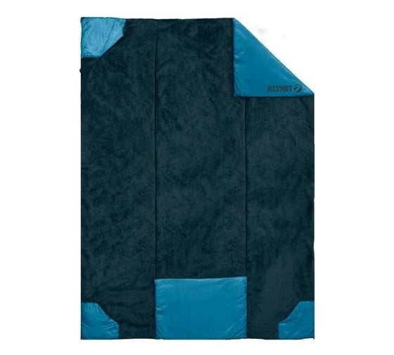Кемпинговое одеяло Klymit Versa Luxe голубое 13VLBL01C
