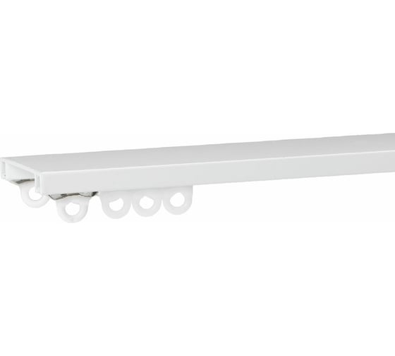 Профильный алюминиевый карниз Arttex Facile twin 240 см белый А0000031777