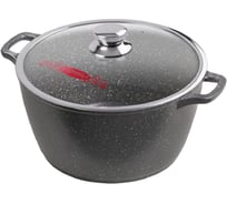 Кастрюля Горница Графит 10 л, 320/160, литая ручка, с крышкой, п/у СП2773