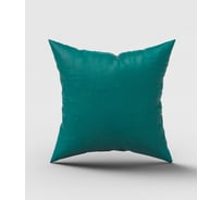 Декоративная подушка LEGRAND Софт 40x40 см изумрудный 58092727