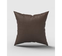 Декоративная подушка LEGRAND Софт 40x40 см трюфель 58092733