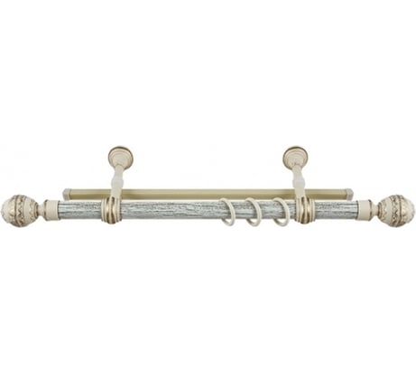 Карниз LEGRAND Валанс + У-шина 1.6 м чайное золото/патина 58064432