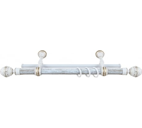 Карниз LEGRAND Валанс + У-шина 2.0 м белое золото/патина 58063551