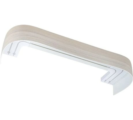 Карниз LEGRAND Галант 7 см с поворотами 3.0 м дуб натуральный 58064894