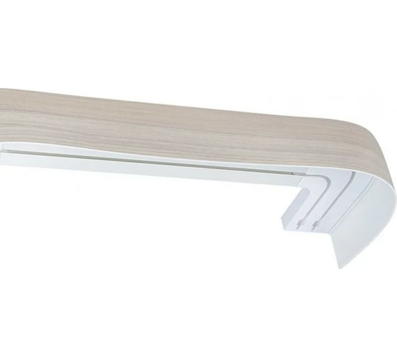Карниз LEGRAND Галант 7 см с поворотами 3.0 м дуб натуральный 58064894