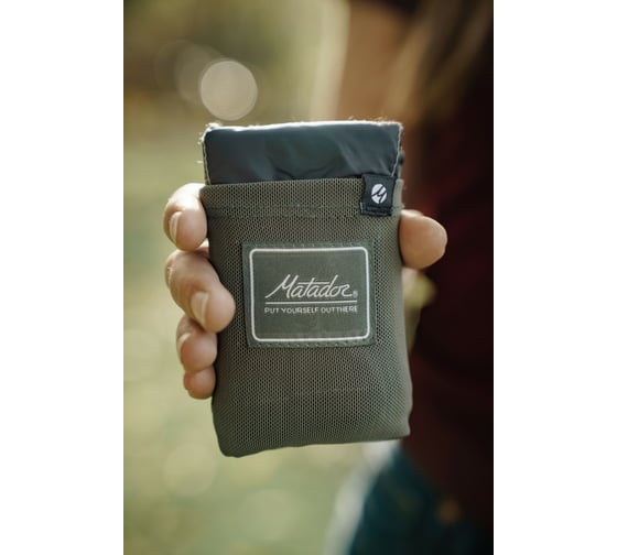 Большое покрывало MATADOR Pocket Blanket 3.0 с зелёным чехлом MATL4001GN