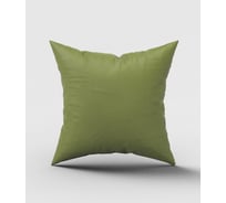 Декоративная подушка LEGRAND Канвас 40x40 см салатовый 58092754