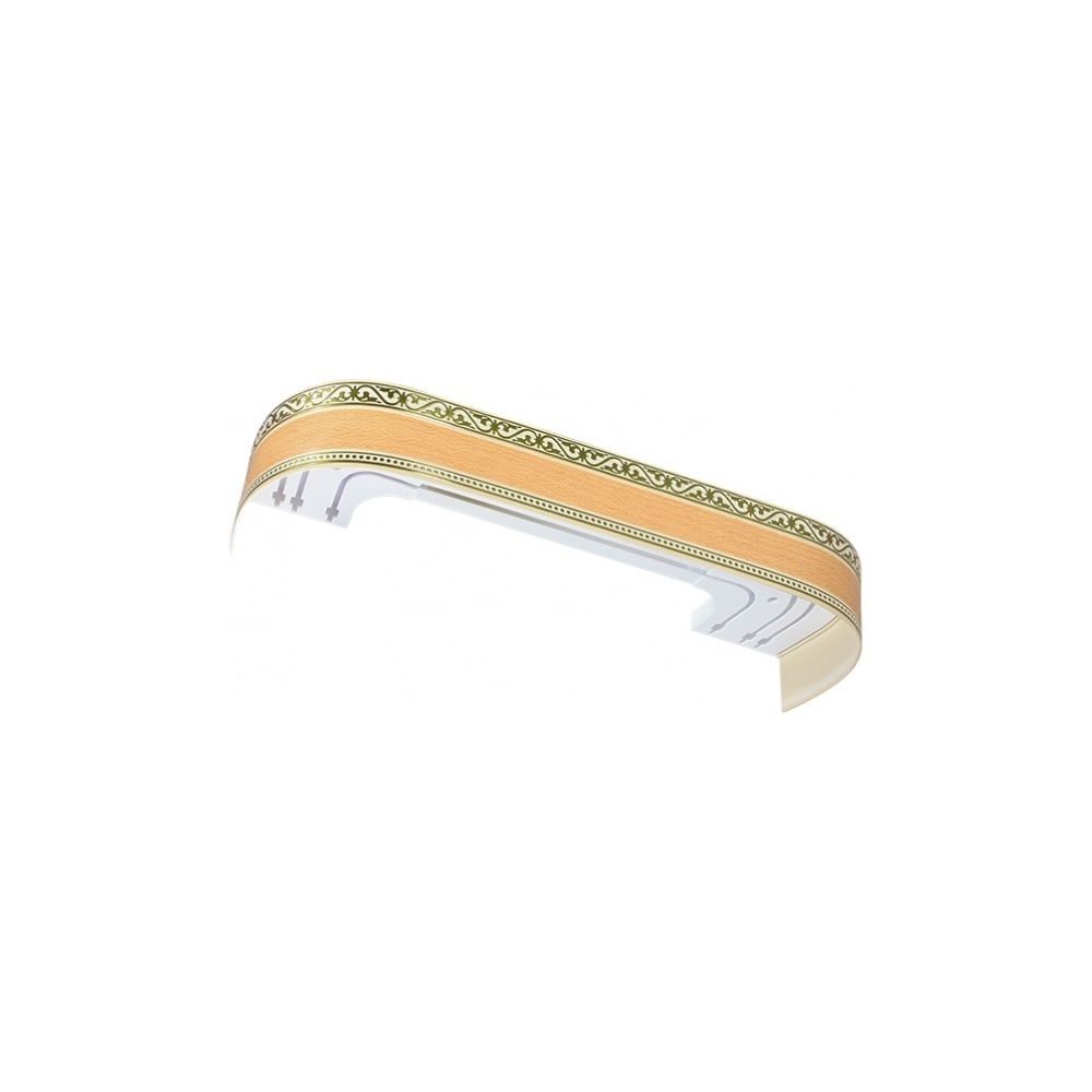 Карниз LEGRAND Монарх с поворотами 2.4 м ясный дуб 48069566 - выгодная ...