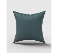 Декоративная подушка LEGRAND Канвас 40x40 см серо-голубой 58092756