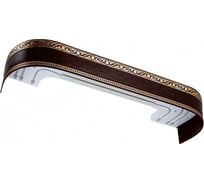 Карниз LEGRAND Монарх с поворотами 3.0 м орех антик 58068150