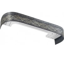 Карниз LEGRAND Прима с поворотами 2.0 м графит 58075645