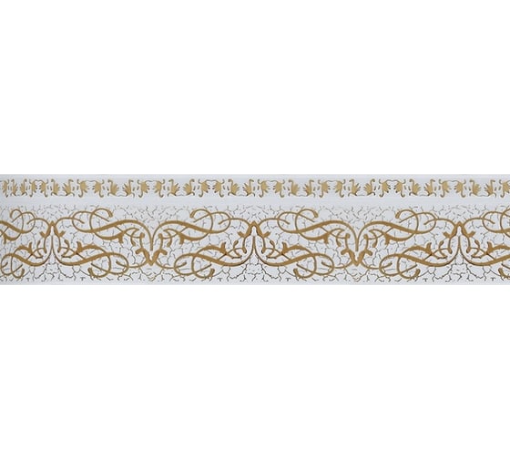 Карниз LEGRAND Прима с поворотами 3.0 м белый/золото 58075669