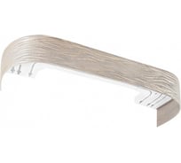 Карниз LEGRAND Эдельвейс 7 см с поворотами 2.8 м трехрядный золотистый трюфель 58089996