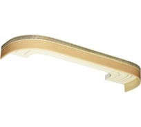 Карниз LEGRAND Галант NEO Греция с поворотами 2.4 м ясный дуб 48067455