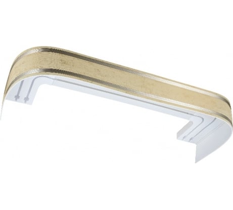 Карниз LEGRAND Лайн с поворотами 2.4 м айвори 58066428