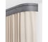 Карниз LEGRAND Виват с поворотами 2.0 м трехрядный графит-антик 58088597 2