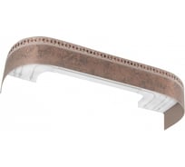 Карниз LEGRAND Виват с поворотами 3.0 м трехрядный медный 58088607