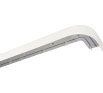 Карниз LEGRAND Галант 7 см с поворотами 2.0 м белый глянец 48069483