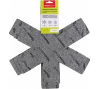 Набор салфеток для бережного хранения посуды Master House 3 шт, ProСлойки 75155