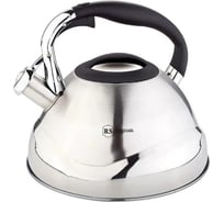 Металлический чайник Rainstahl со свистком, 3.0 литра 7607-30RSB\WK
