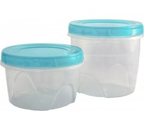 Набор банок для хранения продуктов Ангора Фиджи 0.7 л и 1 л А8730