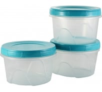 Набор банок для хранения продуктов Ангора Фиджи 0.7 л, 3 шт. А8702