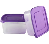 Набор контейнеров для СВЧ Ангора Сиеста 0.7 л и 1 л А9020