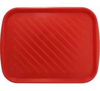 Поднос Ангора 35x47 см, красный А8500кр