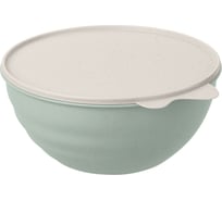 Миска Phibo с крышкой Wave 1,55л Зеленый флэк 433228136