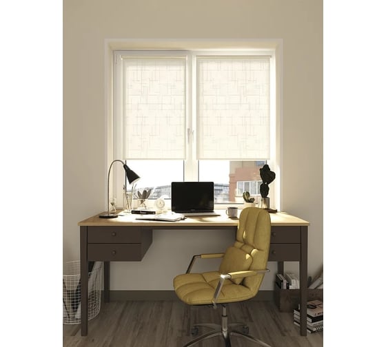 Роллета LEGRAND Акцент 140 на 175, бежевый ГП 58069880 1