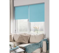 Роллета LEGRAND Блэкаут сильвер 140 на 175, бирюза ГП 58091325