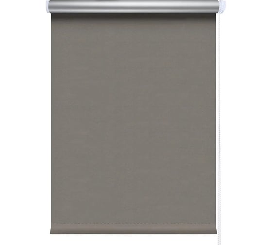 Роллета LEGRAND Блэкаут сильвер 140 на 175, серый ГП 58091335 1