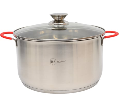 Кастрюля Rainstahl со стеклянной крышкой, 2 предмета, 7.5 л 2106-26RS\CS