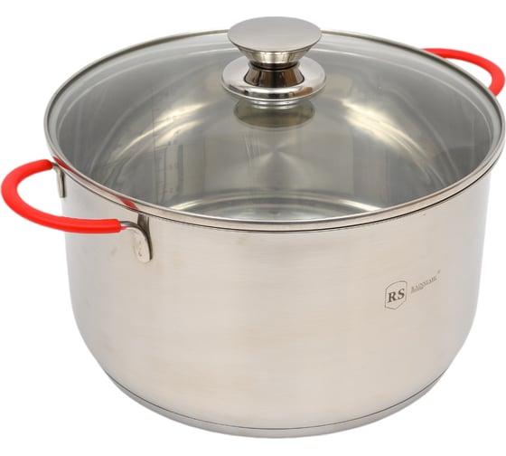 Кастрюля Rainstahl со стеклянной крышкой, 2 предмета, 7.5 л 2106-26RS\CS
