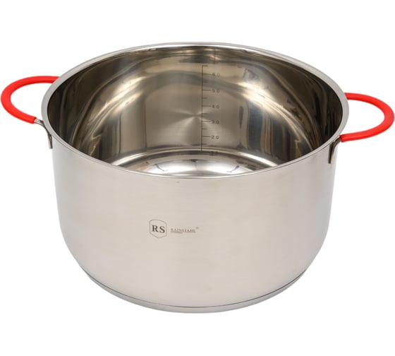 Кастрюля Rainstahl со стеклянной крышкой, 2 предмета, 7.5 л 2106-26RS\CS