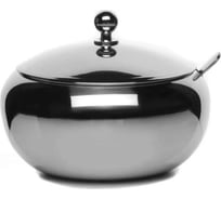 Сахарница Rainstahl с металлической крышкой, с ложкой, 560 мл 8421-56 RS\SB