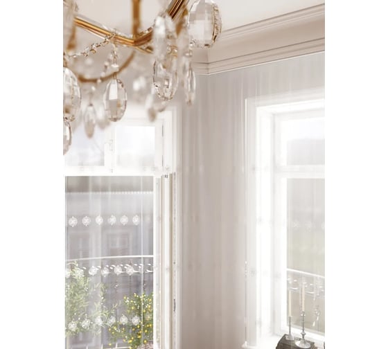 Тюль LEGRAND Анита 500 на 260, белый ГП 58086038