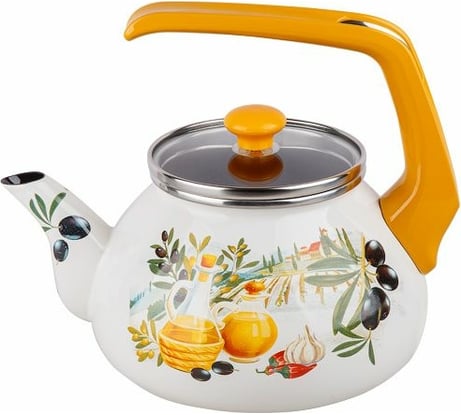 Стальной эмалированный чайник PERFECTO LINEA Халкидики 2,2 л 52-659122