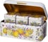 Набор AGNESS ПРОВАНС ЛИМОНЫ хлебница 20,9x36,5x16,3 см, емкости для сыпучих продуктов 10,5x10,5x16 см 3 шт 949-005 3