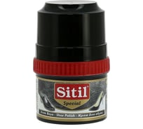 Крем-блеск для обуви Sitil Shoe Polish черный 60 мл 101.01 SKB