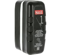 Чистящая губка для спортивной обуви Sitil Black edition Sport Shoe Cleaning Sponge с шампунем черная коллекция 75 мл 185 SSS