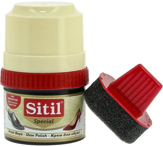 Крем-блеск для обуви Sitil Shoe Polish бесцветный 60 мл 101.00 SKB