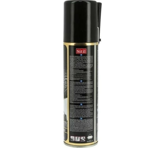 Аэрозоль-восстановитель для замши и нубука Sitil Suede& Nubuck Renovator черный 250 мл 122.01 SSNS