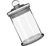 Банка для сыпучих продуктов EUROHOUSE 9,7x19,5 см, 690 мл, стекло 14563