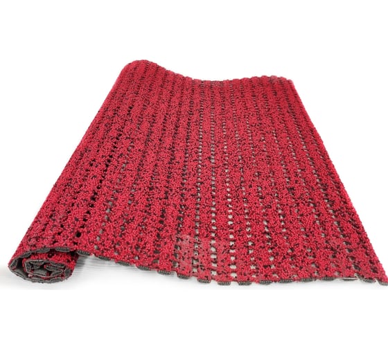 Противоскользящий грязезащитный коврик Safety Mat красный, 120x50 см 2000925471419