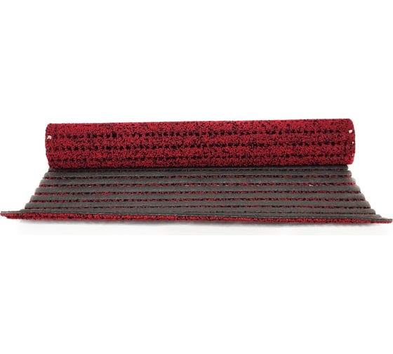 Противоскользящий грязезащитный коврик Safety Mat красный, 120x125 см 2000925427614