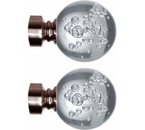 Наконечник Эскар Шар Гелий, коньяк, D16 мм, пара 3121649523