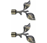 Наконечник Эскар Ветвь, золото антик, D25 мм, пара 3122548565