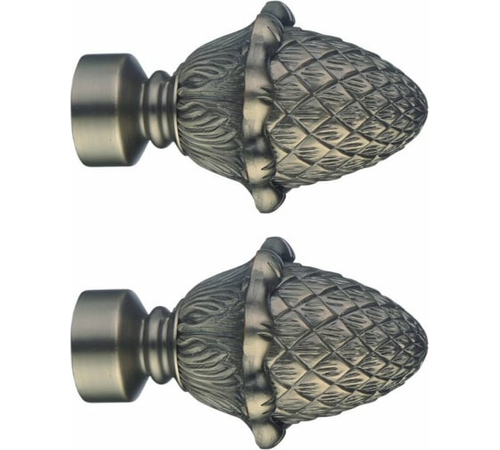 Наконечник Эскар Шишка, золото антик, D25 мм, пара 3122548567 1