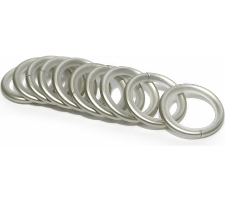 Металлические кольца Эскар матовый никель, D25/3.5 мм, 10 шт. 3162547545